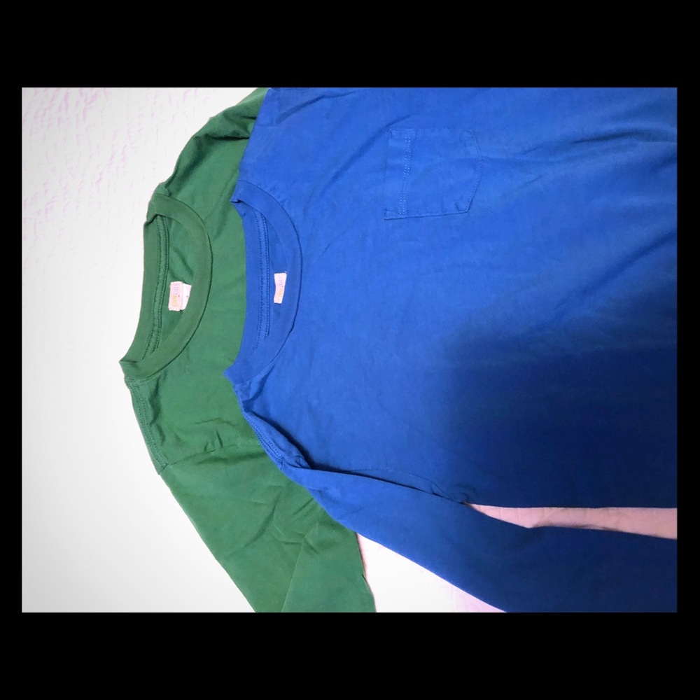 Crewcuts Lot of 2 long sleeve tees. Super soft